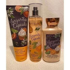 Bath and Body Works MARGARITA CUPCAKE 3 pc Set