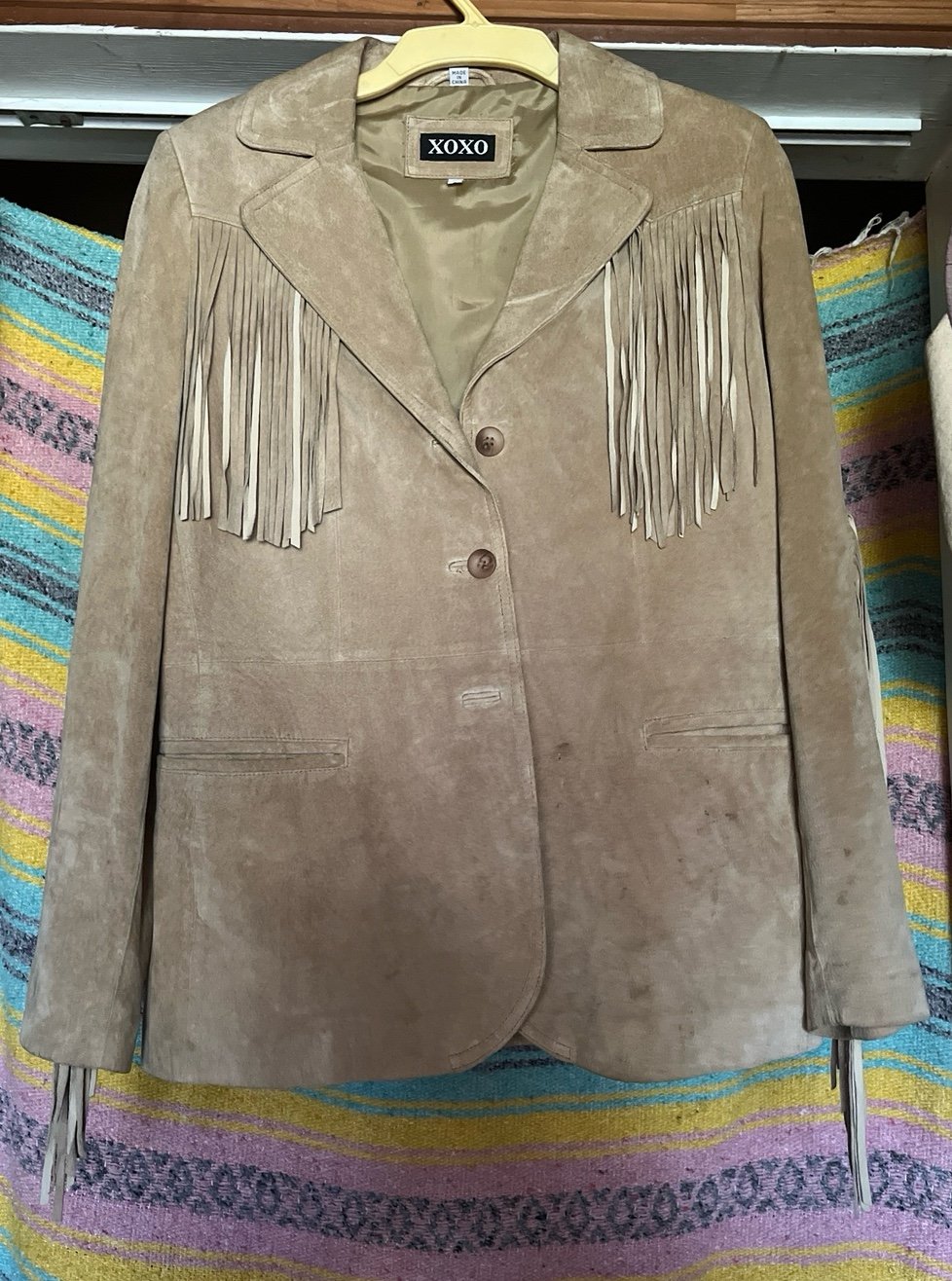 XOXO Suede Jacket