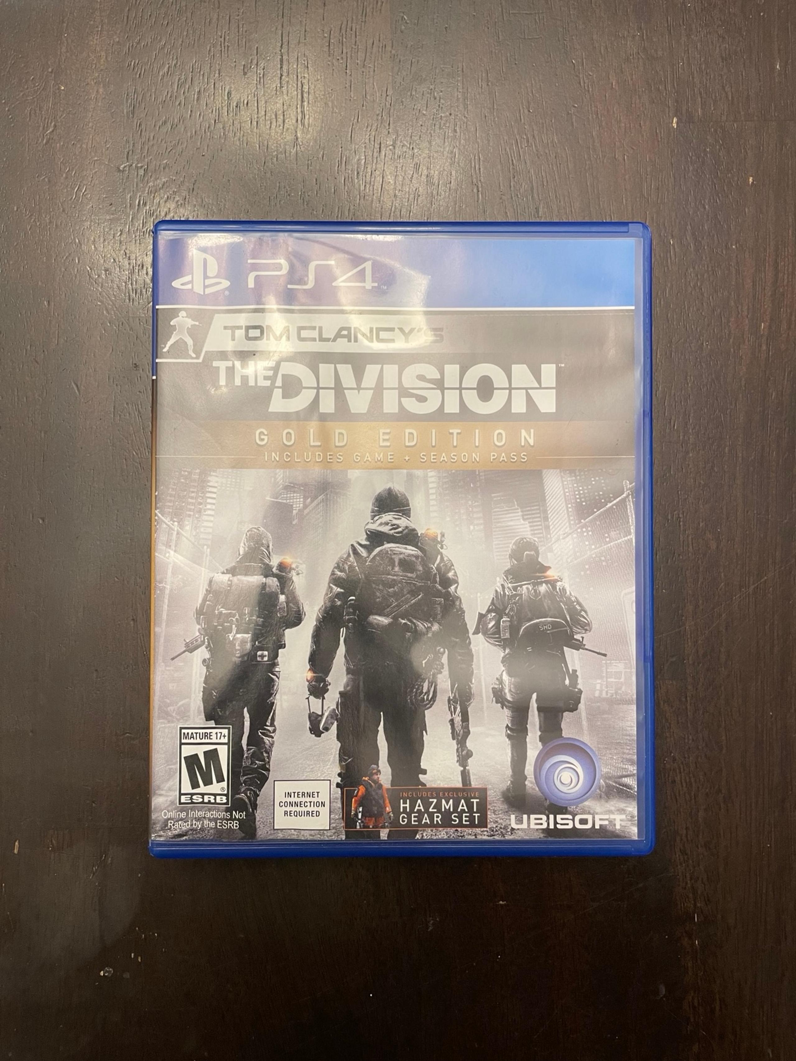 Sony PlayStation 4 Tom Clancy's The Division Game