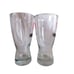 Set of 2 Clear 12 oz Michelob Beer Glasses Vintage 1990's Bar 6.25 x 3 Pilsner