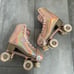 Impala quad skate Rose gold holographic roller skates size 8 with original box