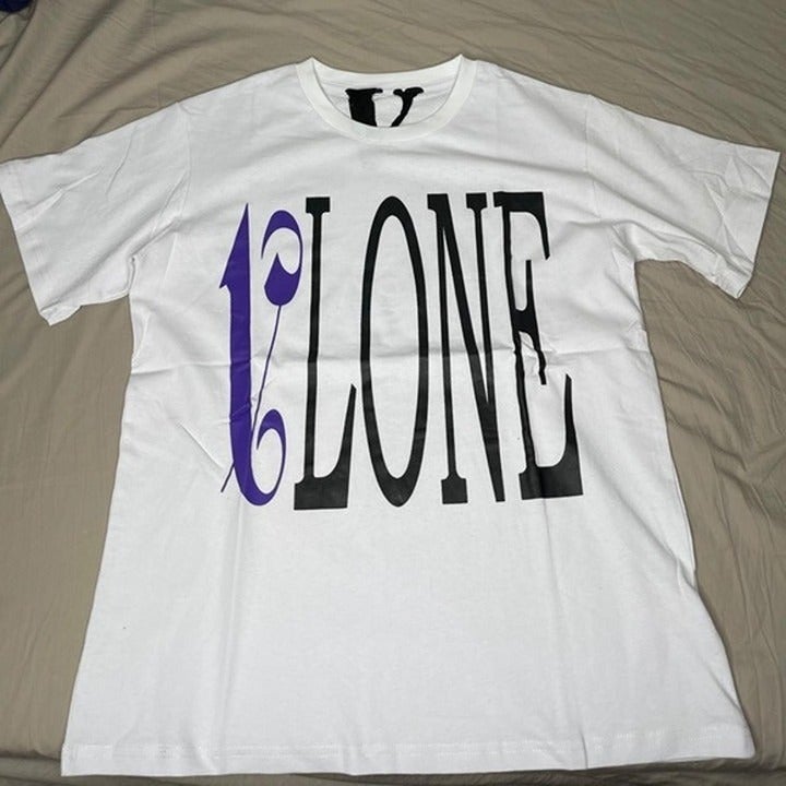 Vlone palm angels purple cheap tee