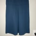 Tara Jarmon Knee Length Solid Dress Cocktail Dinner Pleat Navy Blue Women 12