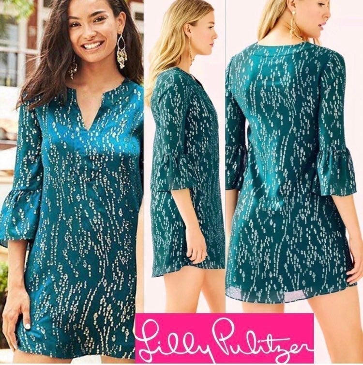 elenora silk dress lilly pulitzer