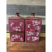 Stacking Canister Set, Temptations By Tara Floral Lace
