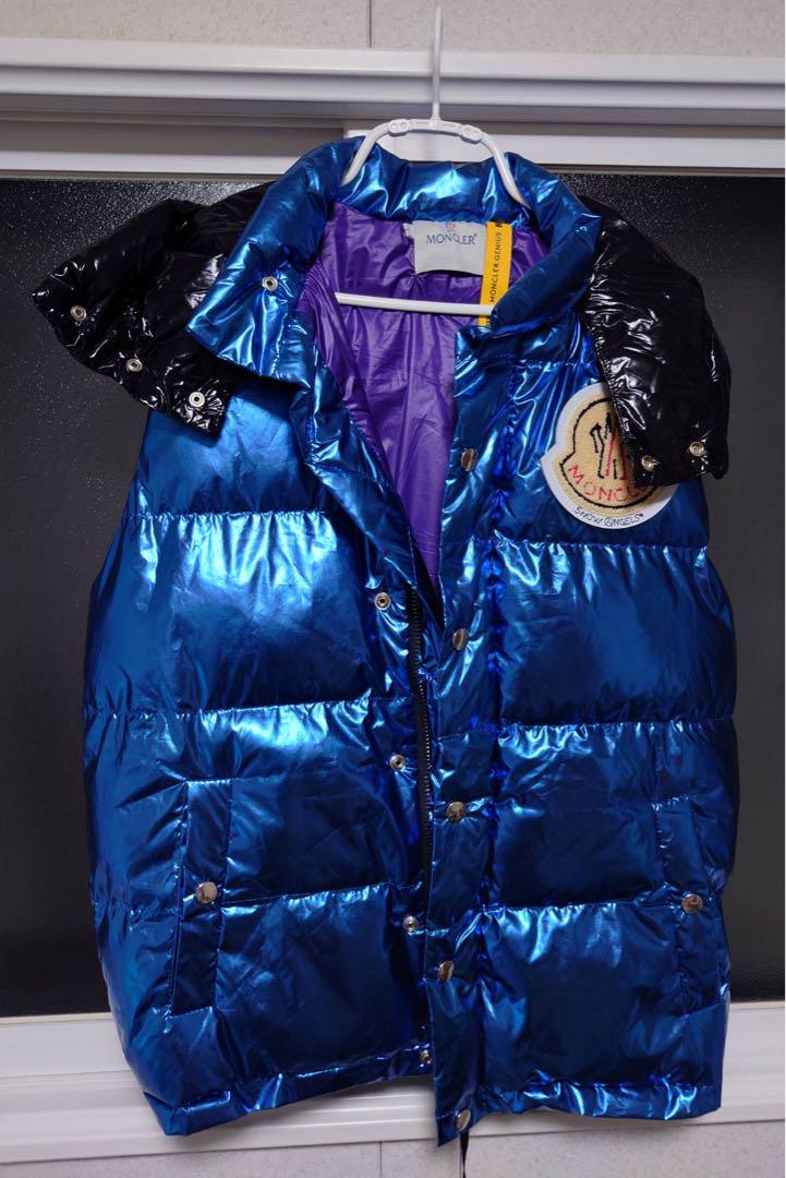 MONCLER SNOW ANGELS Down Jacket Blue