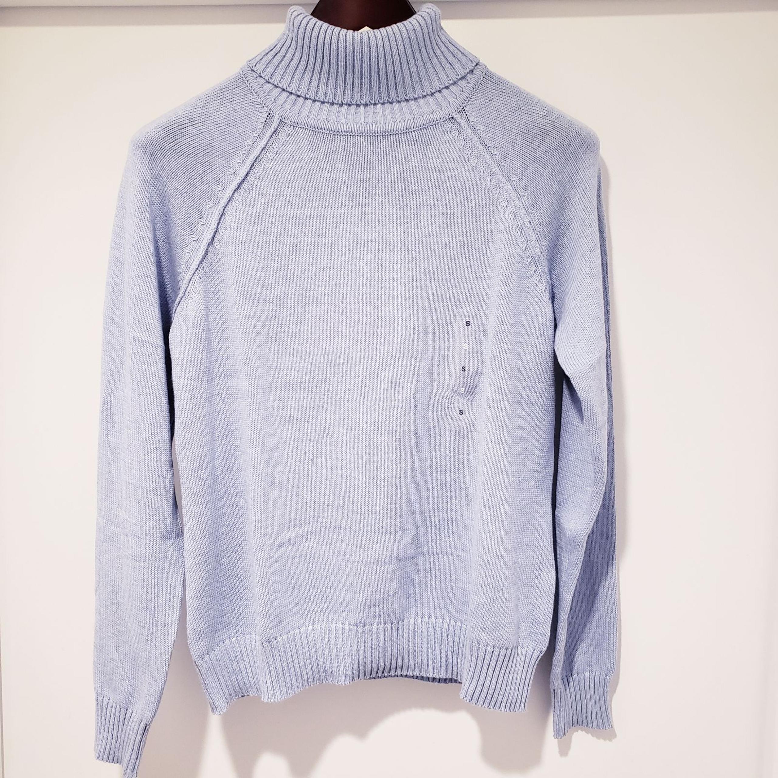 NEW Cotton Turtleneck Sweater