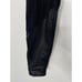 ALO Black Vitality Leggings Sheer Mesh Faux Leather Medium