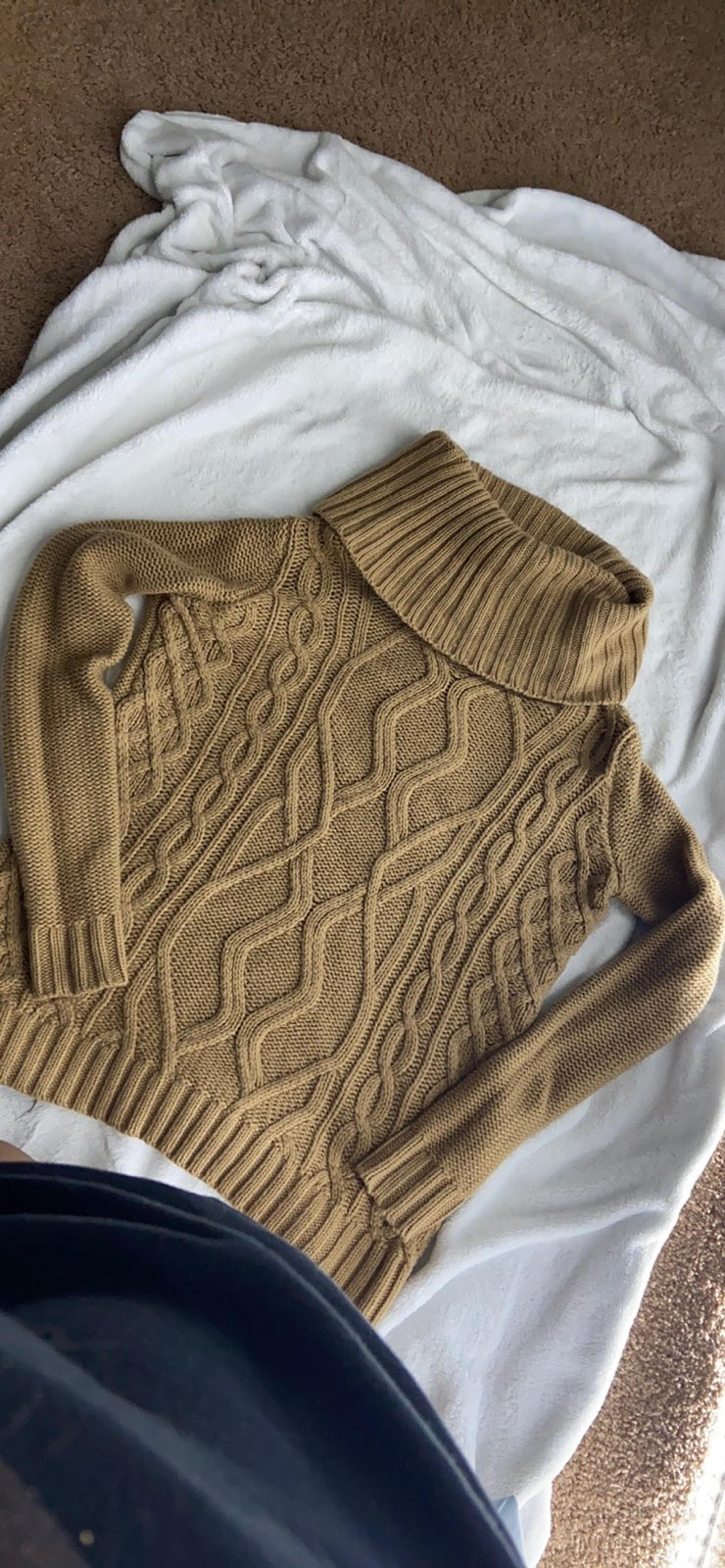 Tan Chunky Sweater