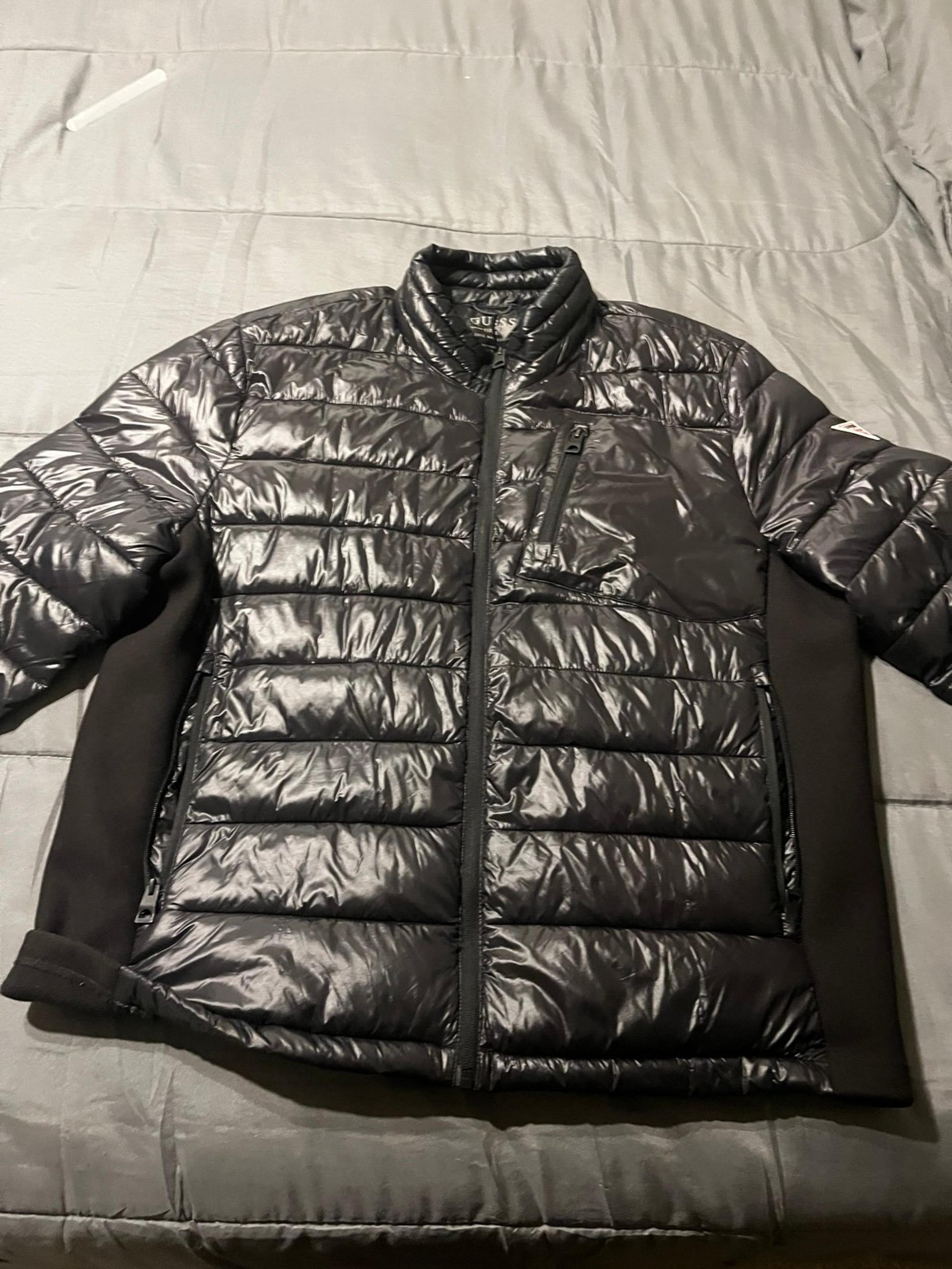 Men guess puffer jacket 2XL
