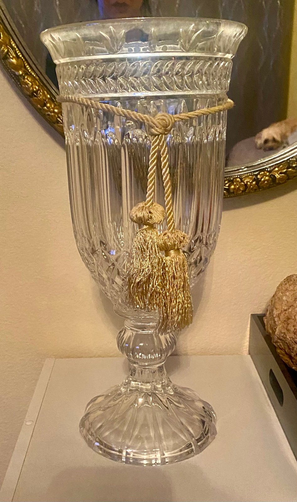 Large Shannon Crystal luxury Vase