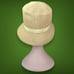Vintage Kangol Tan Knit 60s Valencia Crusher Hat England Made For Lord & Taylor