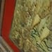 Antique framed wooden puzzle vintage