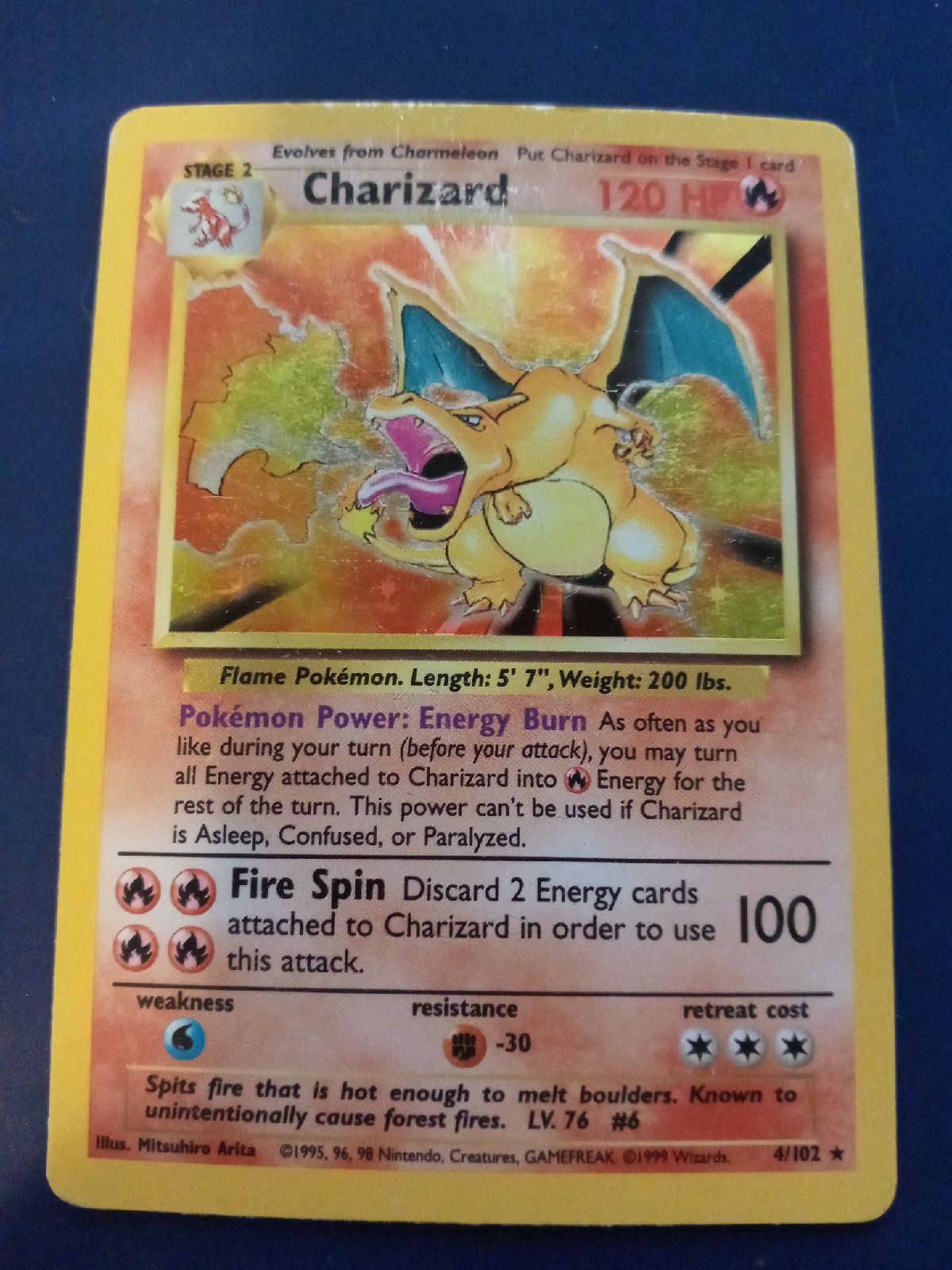 base set charizard