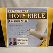 The Holy Bible on CD's with case. NEW