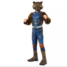 Guardians of the Galaxy Vol 2 Rocket Raccoon Halloween Costume Boys Child S 4-6