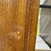 Wooden Display Unit with Glass Shelves