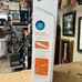 OttLite Natural Daylight LED Flex Floor Lamp P9300C White Adjustable Craft New!