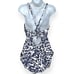 LA BLANCA Changing Tides Mio Swimsuit One Piece High Neck Keyhole Navy Blue 16