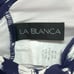 LA BLANCA Changing Tides Mio Swimsuit One Piece High Neck Keyhole Navy Blue 16