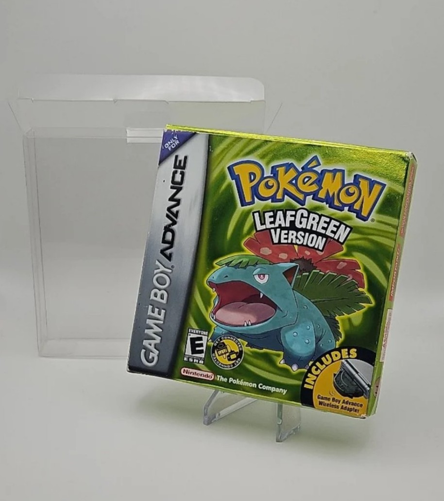 CIB Pokémon LeafGreen First Print