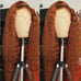 lace front wig human hair blended
