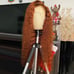 lace front wig human hair blended