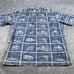 Reyn Spooner Mens Blue Newport Beach Fire & Marine Aloha Hawaiian Shirt Sz XL