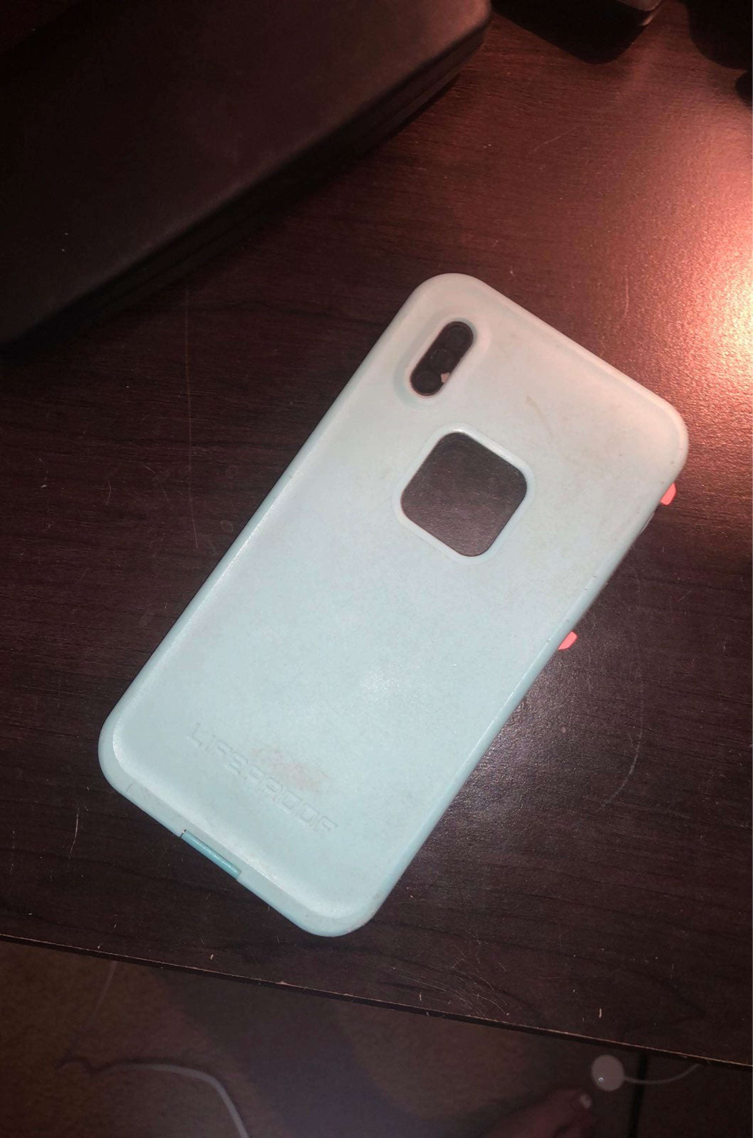 LifeProof case for iPhone X