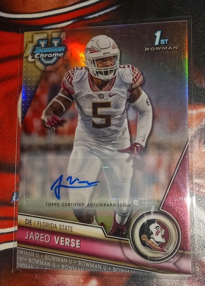 Jared Verse Auto/499