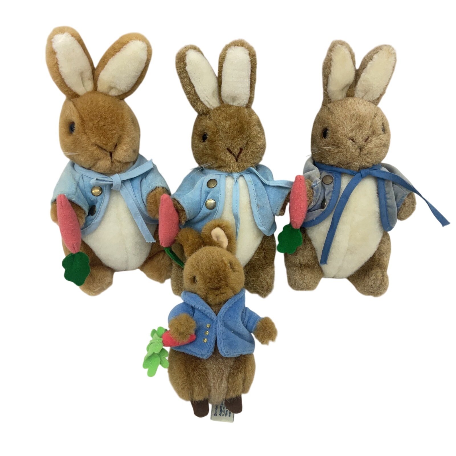 Random Mix Preowned LOT Beatrix Potter Peter Rabbit Plush Dolls Stuffed Animals
