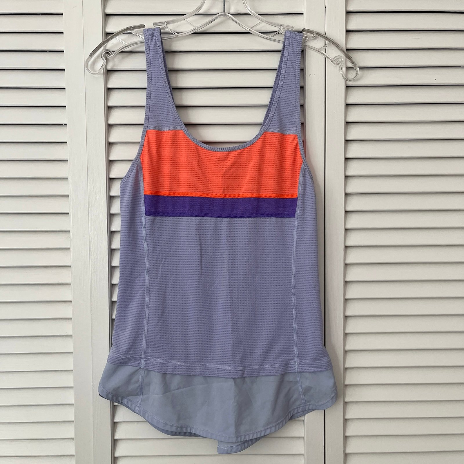Lululemon Run Mod Moves Singlet Cool breeze Lilac size 2(measurement) Stl W1C97S