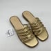 Liz Claiborne Midas Womens Sandals Casual Flat Gold Size 9M