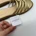 Liz Claiborne Midas Womens Sandals Casual Flat Gold Size 9M