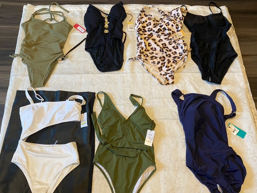7 womens small bathing suits