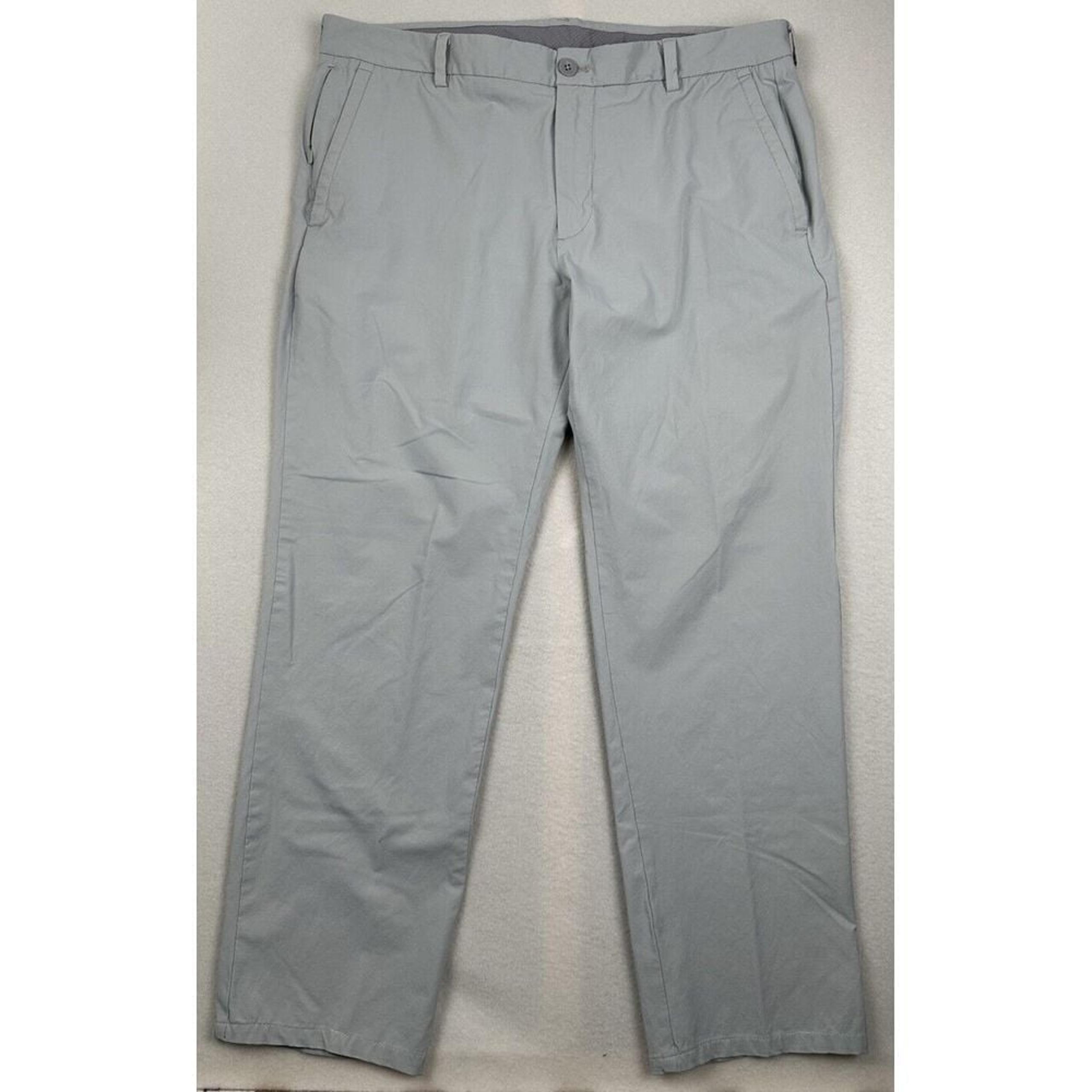 Vineyard Vines Pants 38x28 Men's Gray On The Go Stretch Performance Pants