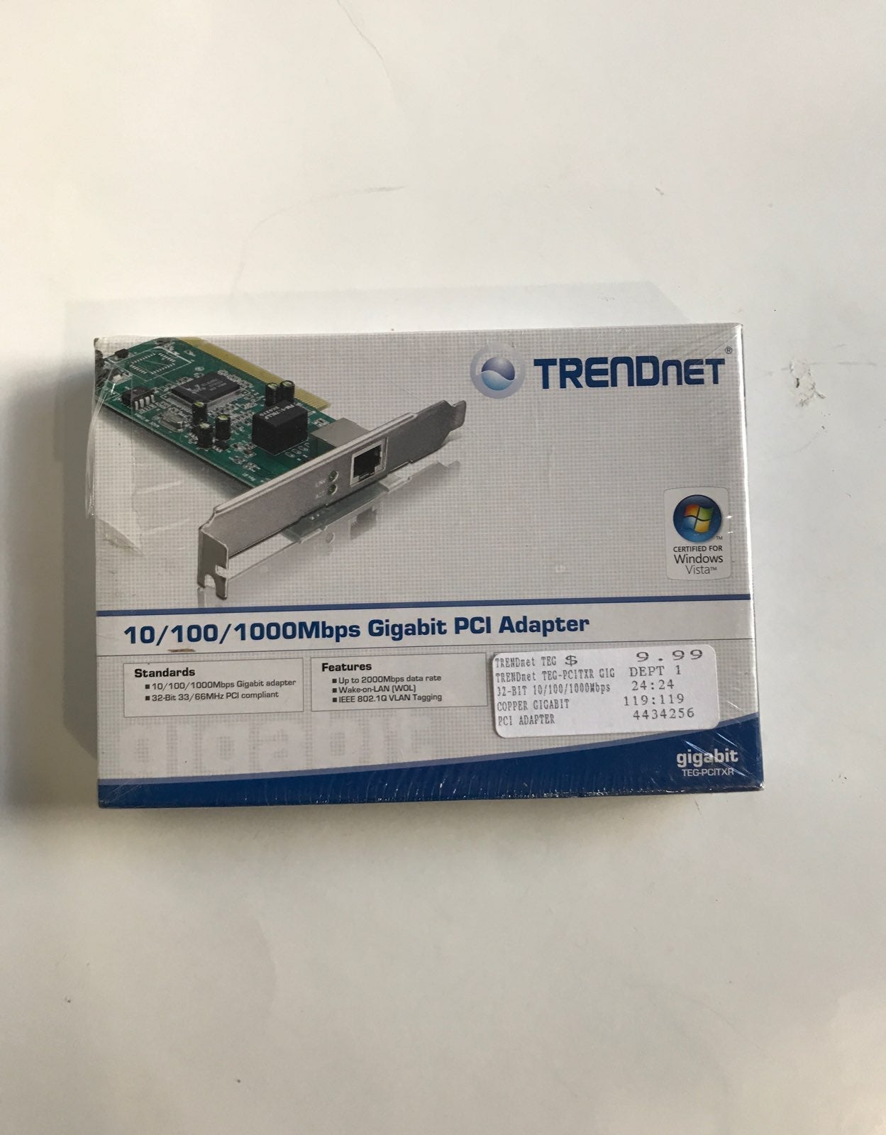 TRENnet 10/100/1000Mbps Gigabit PCI