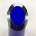 Tarnow Poland Cobalt Blue Art Glass 8 Vase Heavy