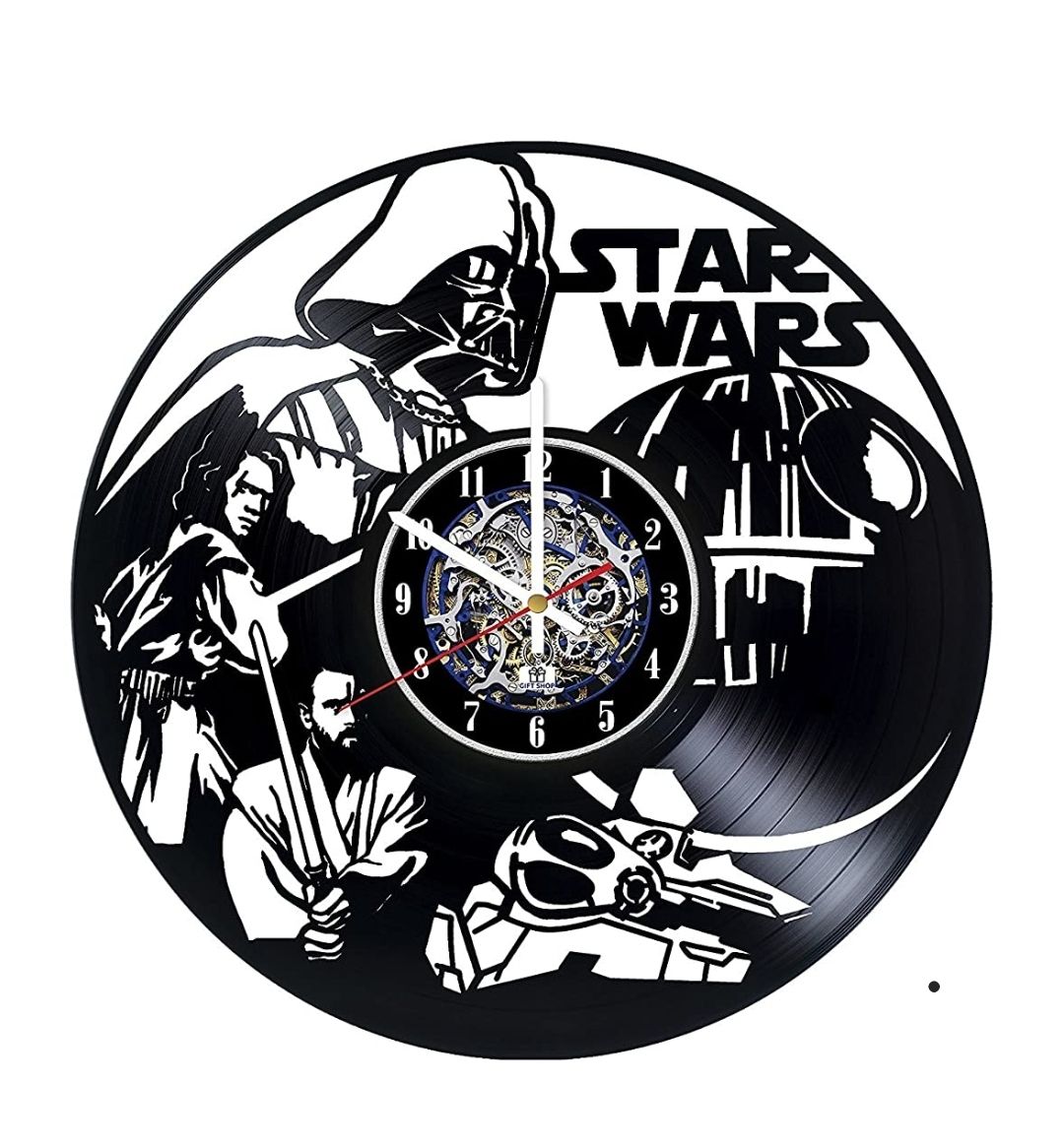 Star Wars Vinyl Clock