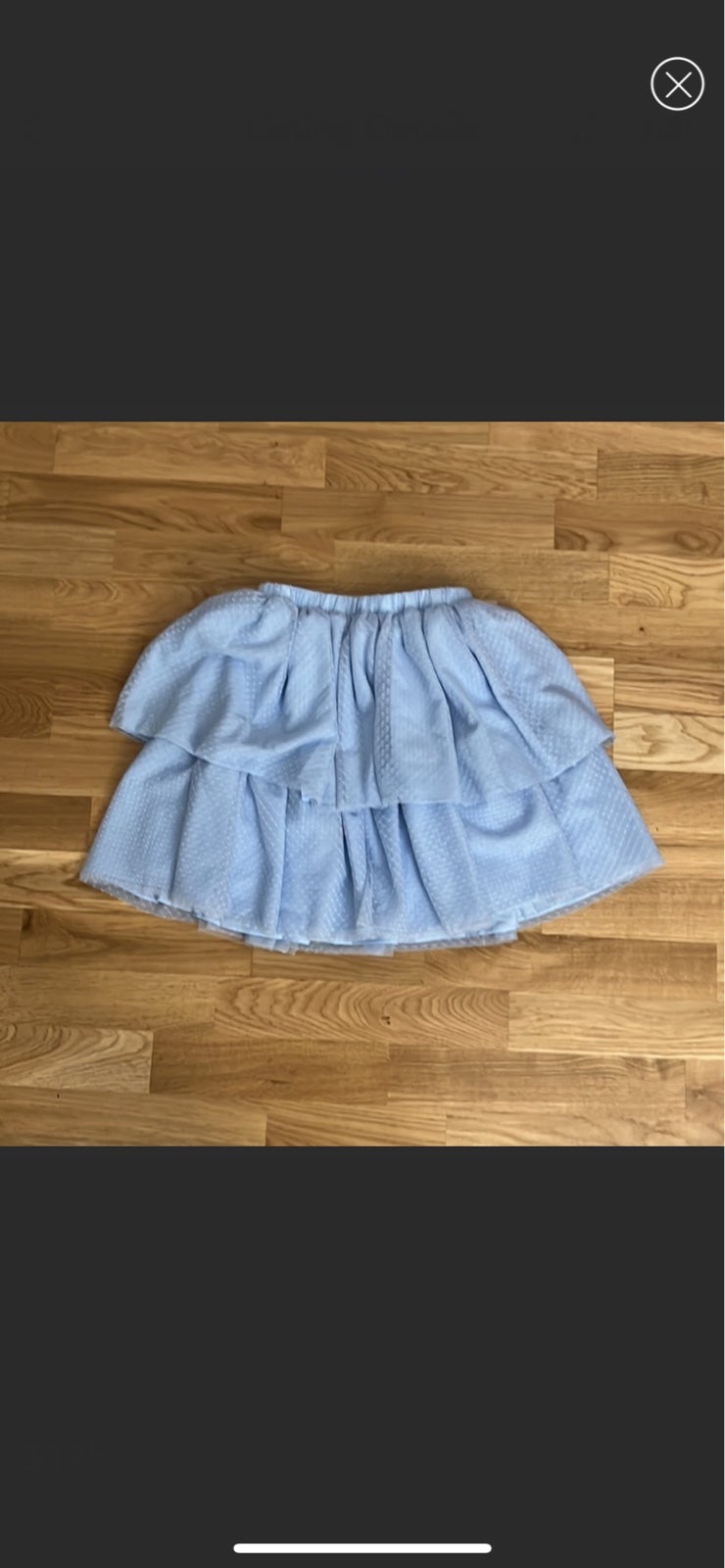 NWT hill house clara tulle skirt