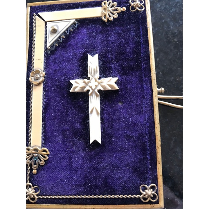 Antique Book The First Communicant's Manual Feb. 7, 1888 Benziger Brother's