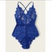 BLUE LACE TEDDY