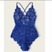 BLUE LACE TEDDY