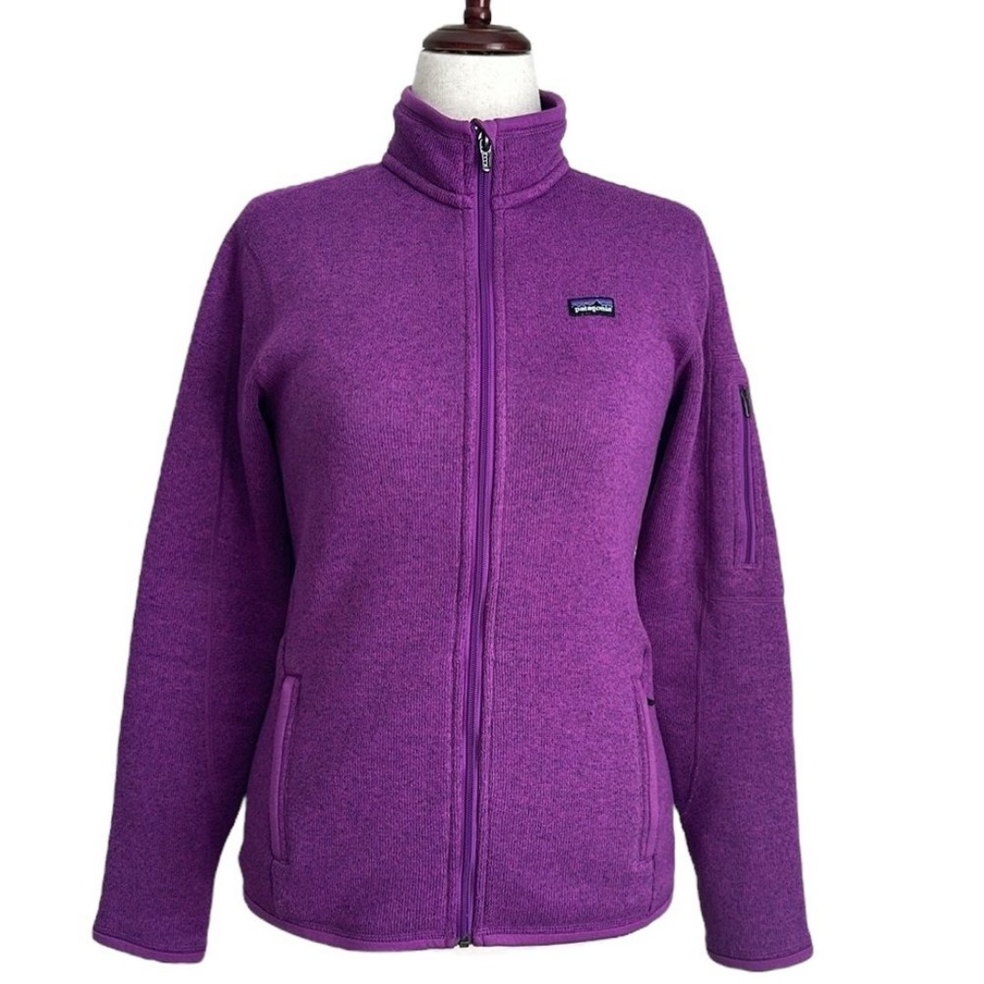 Patagonia Women's Better Sweater Fleece Jacket in Purple Size M