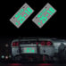 BRAND NEW 1PCS Universal USA JDM Aluminum Japanese License Plate 25-18 LED LIGHT