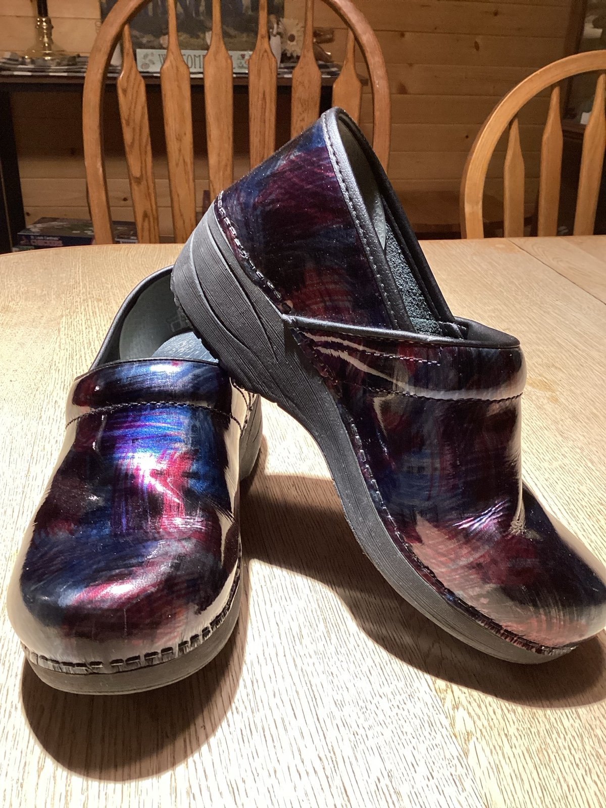 Dansko XP 2.0 Womens 38/7.5-8 Comfort NonSlip Clog Work Nursing Multi Color Shoe