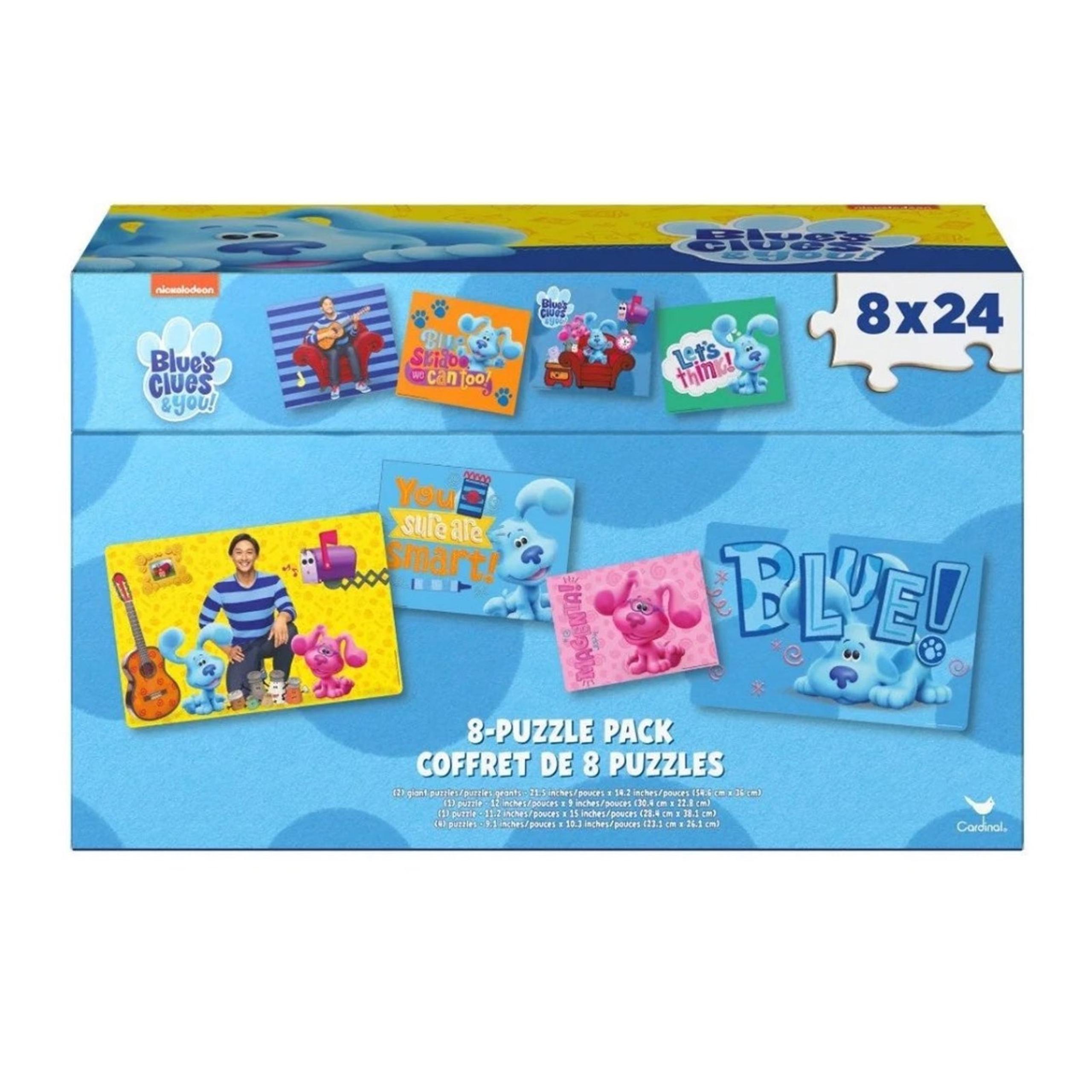 Blue's Clues 8-Pack of Puzzles