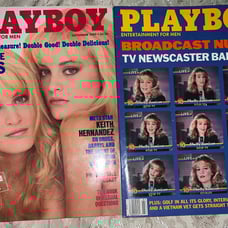 vintage playboy magazine