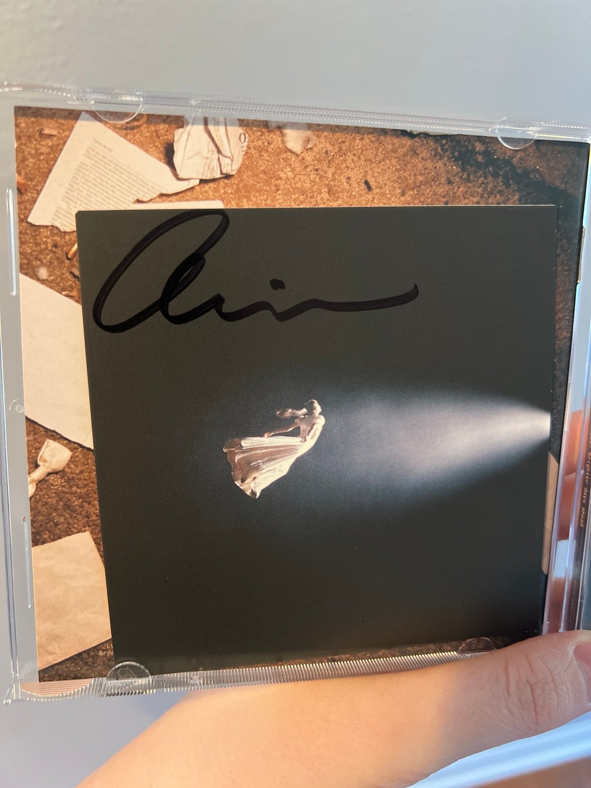 Eternal Sunshine Deluxe: Brighter Days Ahead Ariana Grande Signed CD