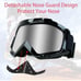 CYLION Motorcycle Goggles Pilot Style Cruiser Scooter Helmet Goggle